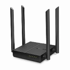 Ruteador Inalambrico Tp-link Archer C64, Antenas 4, 2.4ghz/5ghz, Wi-fi 5, 4x Puertos, 1200 Mbits, Negro